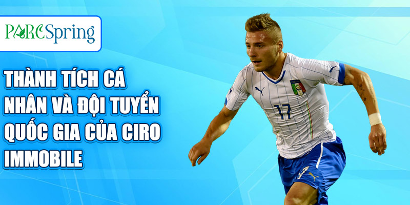 Thành tích cá nhân và đội tuyển quốc gia của Ciro Immobile